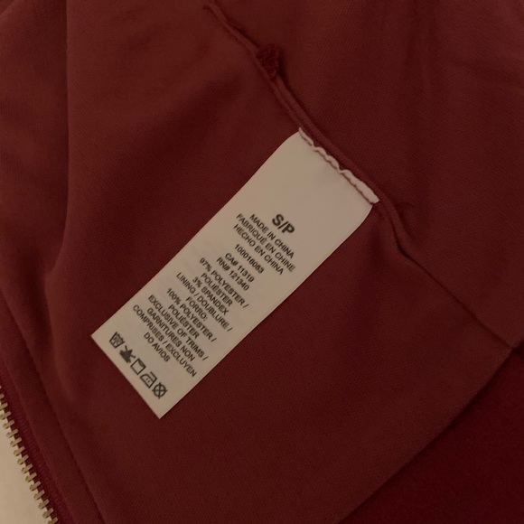 Two Piece Set Dress - Burgundy - S - Skirt/Top - Picture 5 of 8